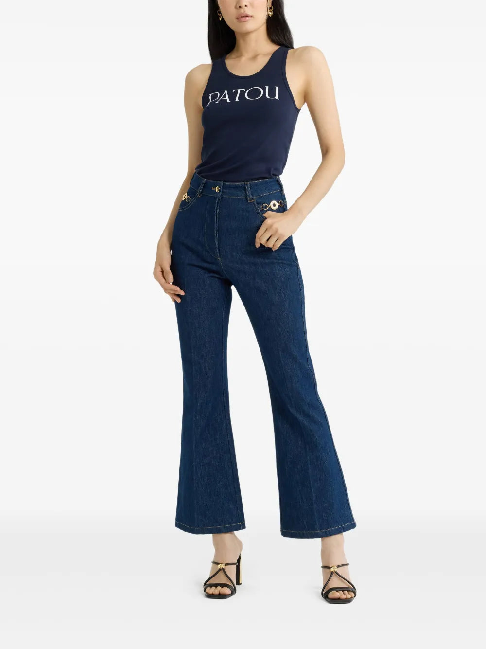 Logo-Print Tank Top