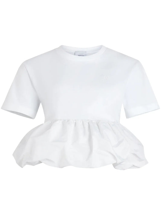 Ruffle-Hem T-Shirt
