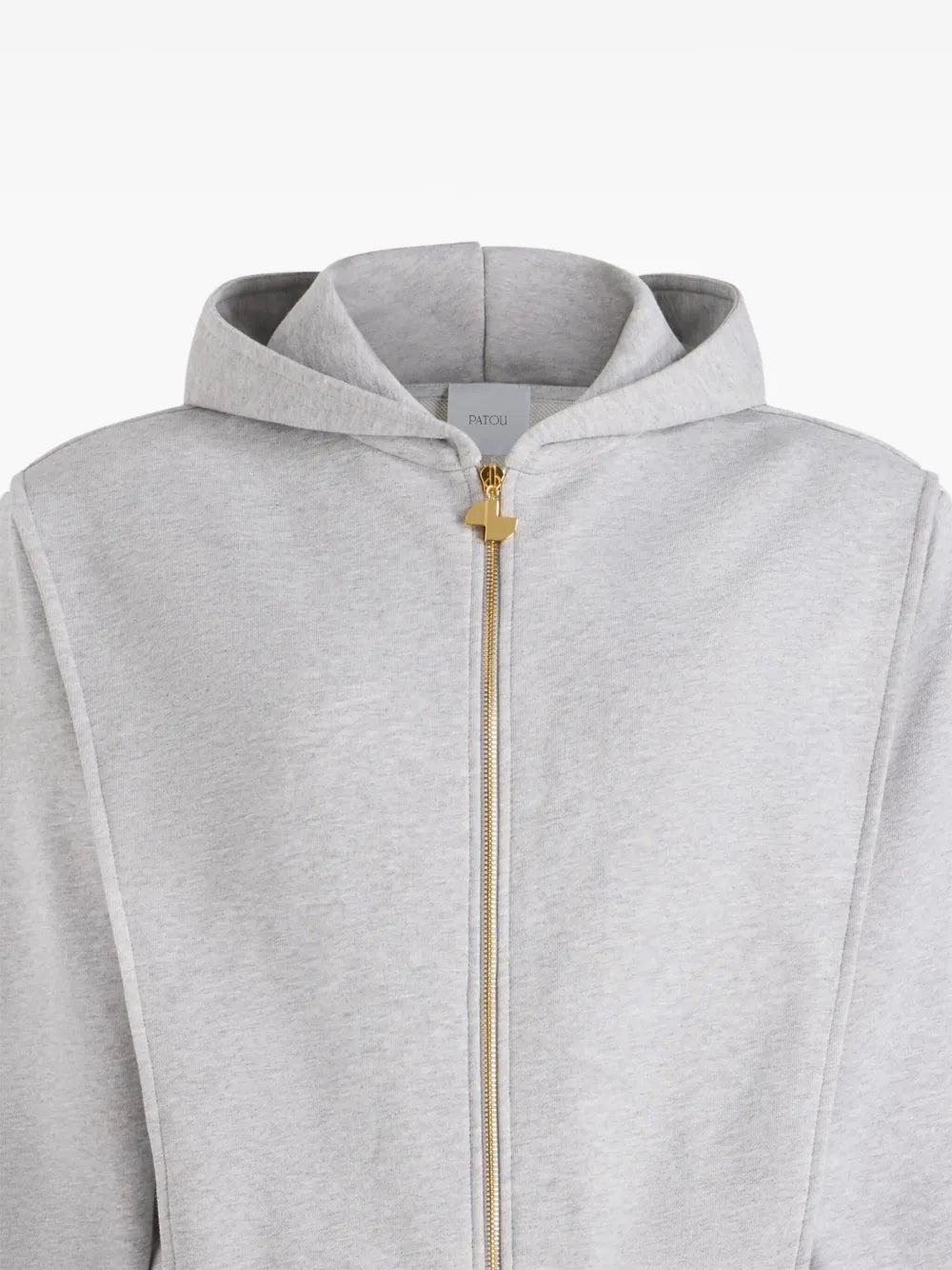 Organic-Cotton Zip Hoodie