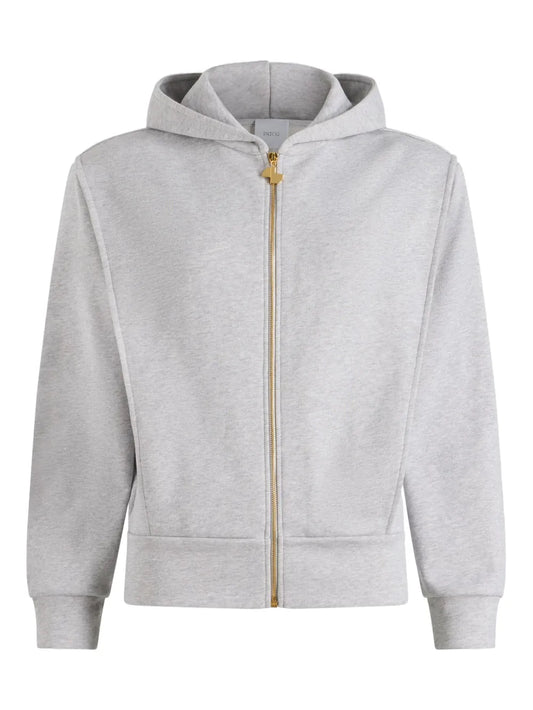 Organic-Cotton Zip Hoodie