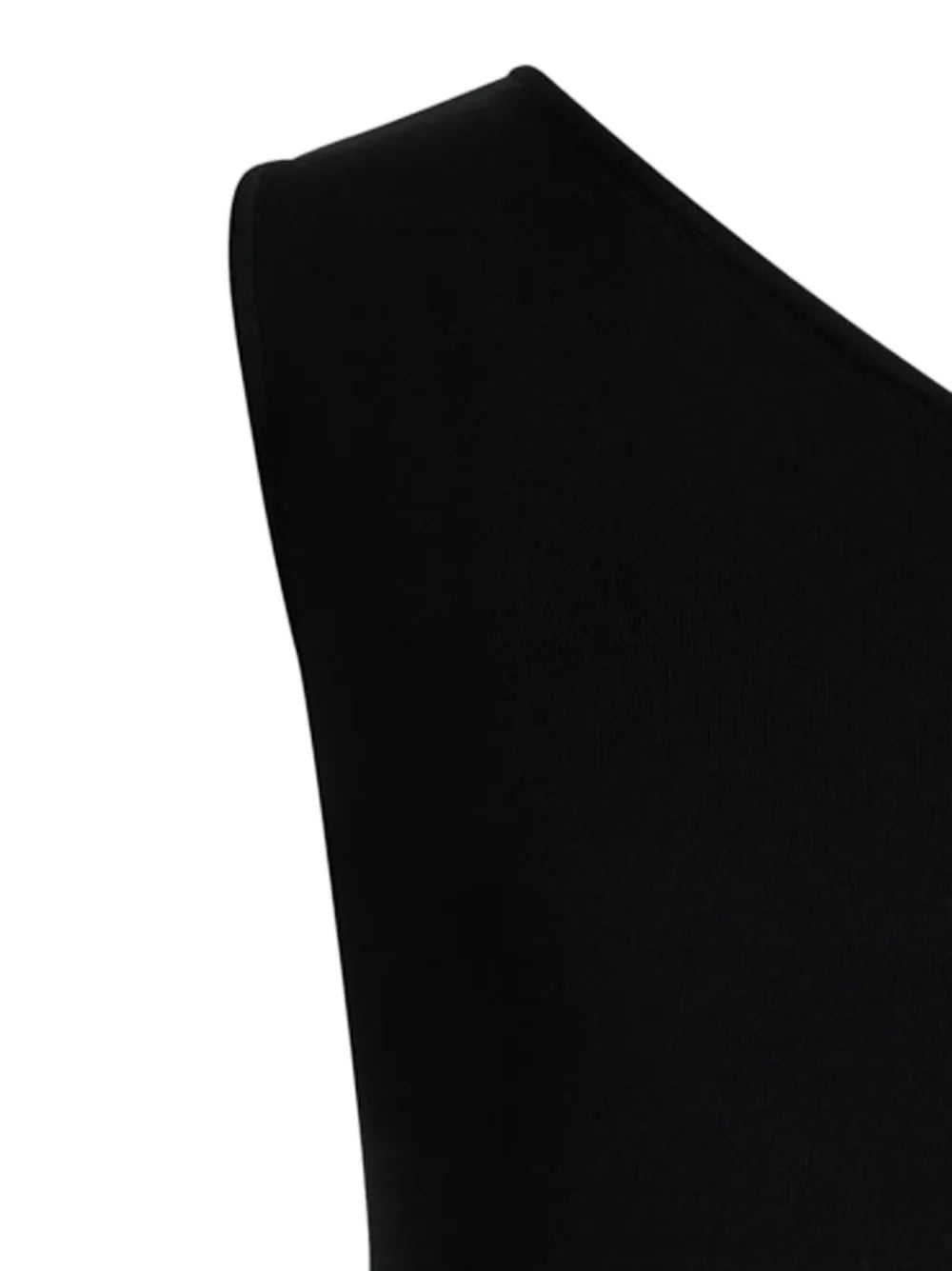 One-Shoulder Knitted Midi Dress