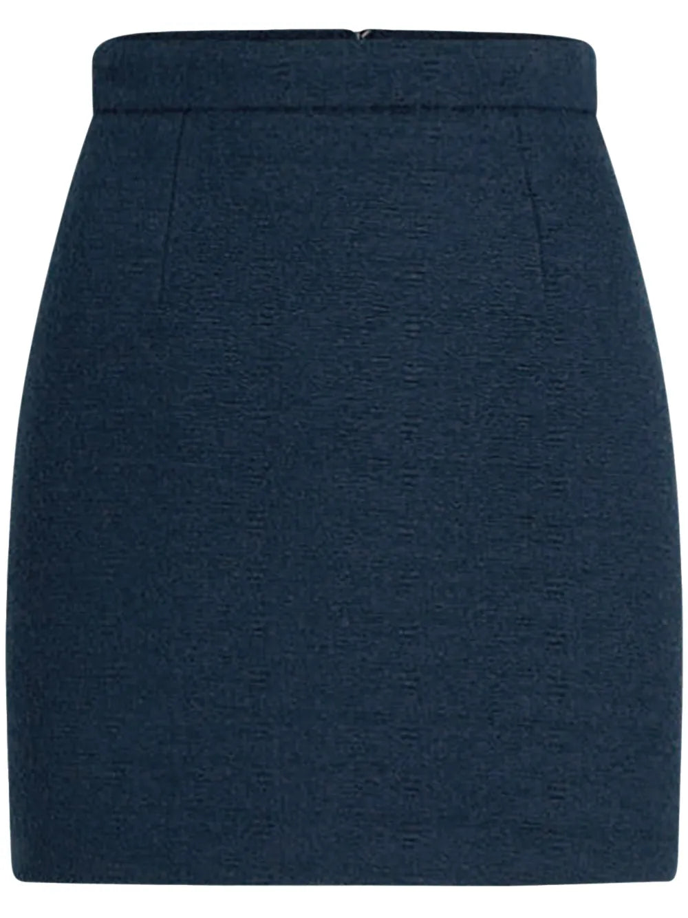 Organic-Cotton Tweed Mini Skirt