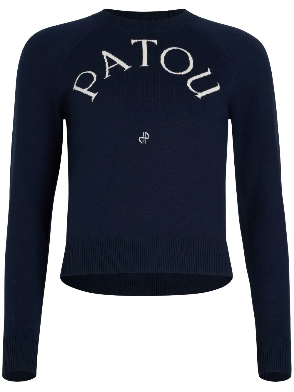 Logo-Jacquard Merino Sweater