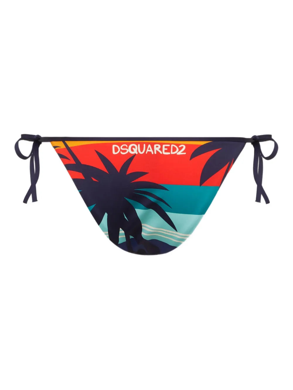Graphic-Print Bikini Briefs