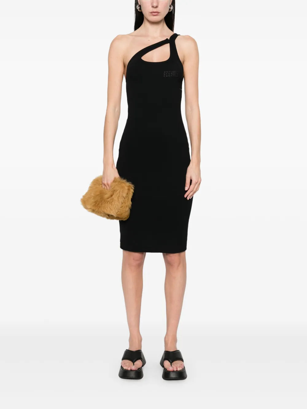 Ribbed Midi Dress
