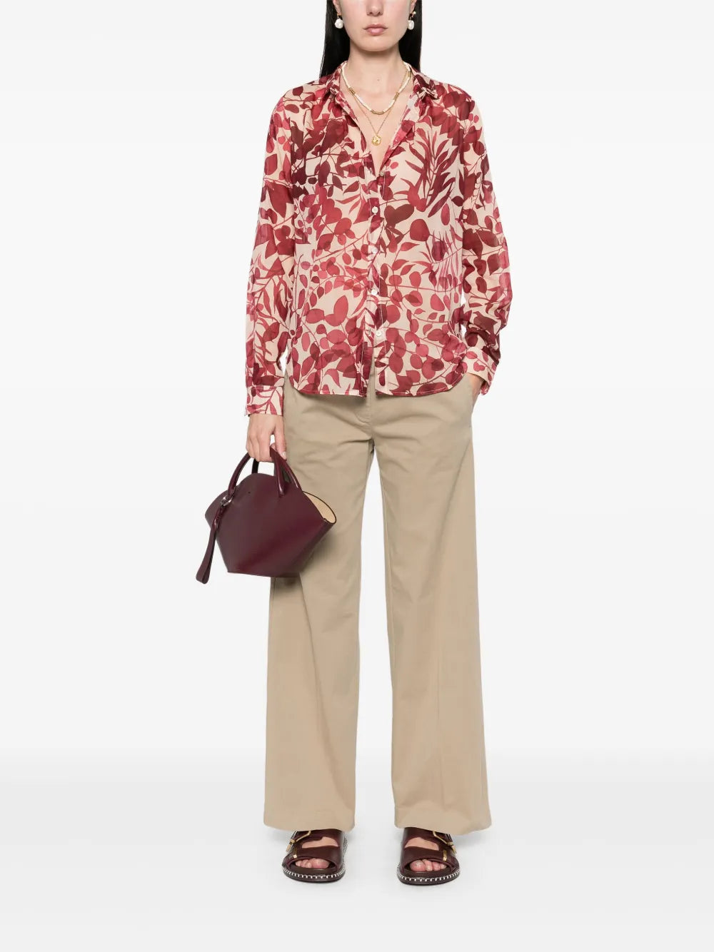 Straight-Leg Trousers