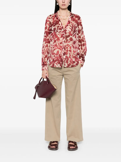 Straight-Leg Trousers