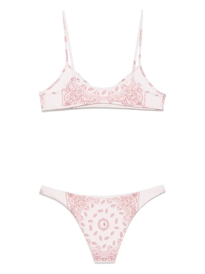 Paisley-Print Bikini
