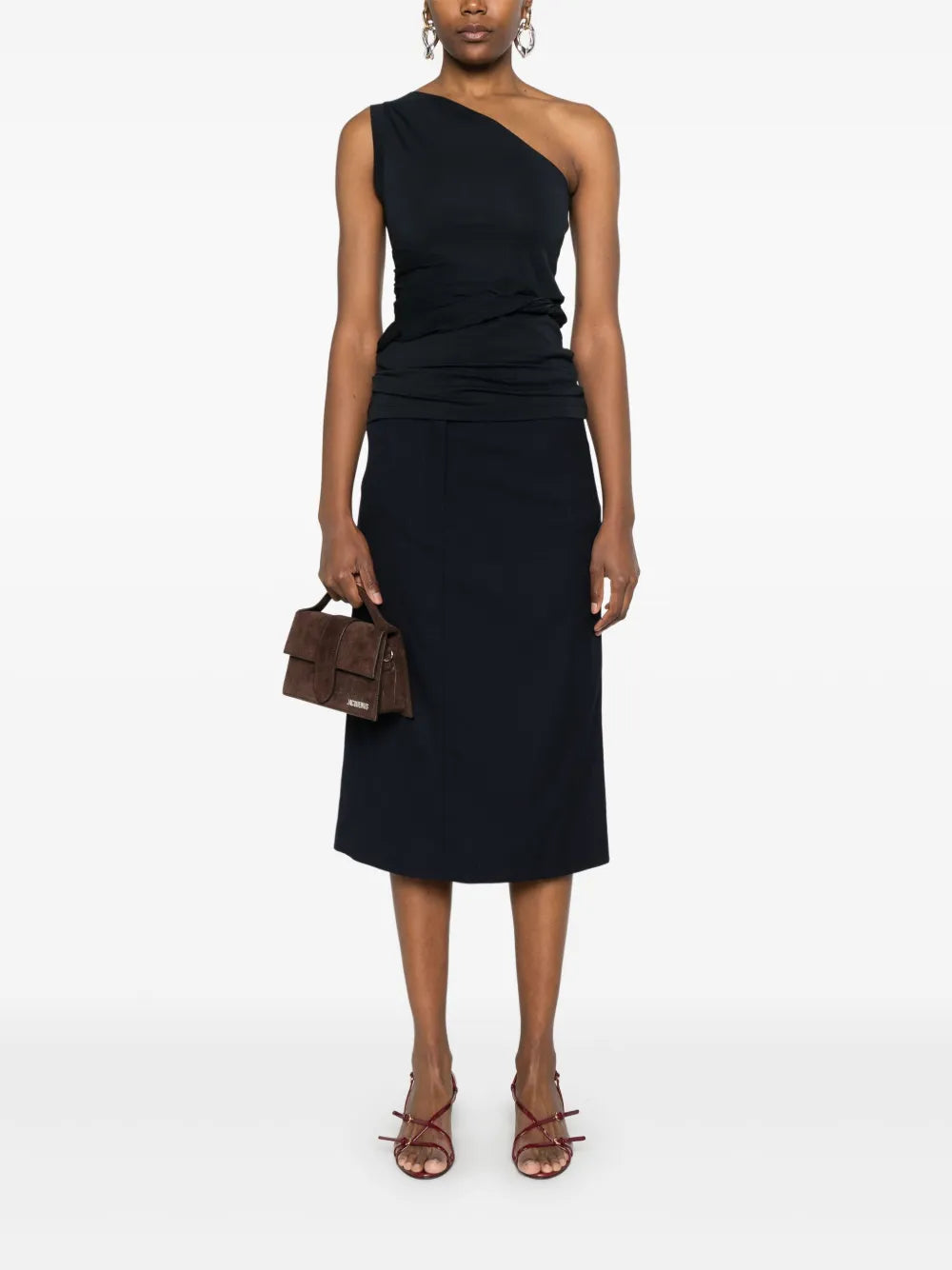 One-Shoulder Organic Cotton Top