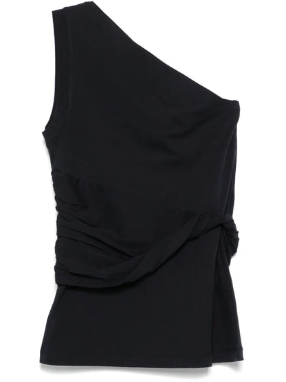 One-Shoulder Organic Cotton Top