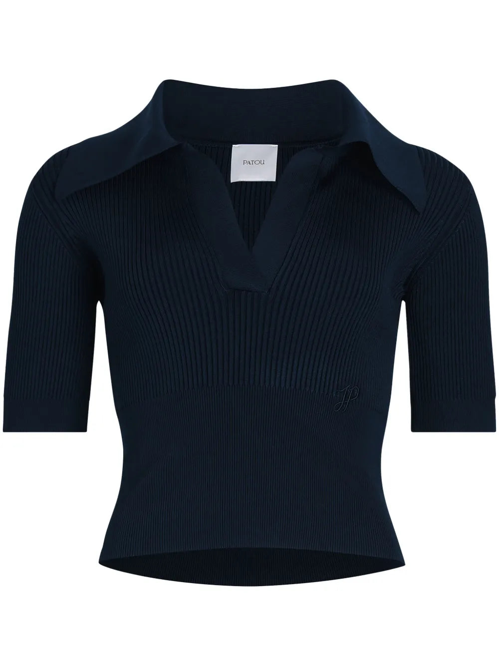 Knitted Polo Top