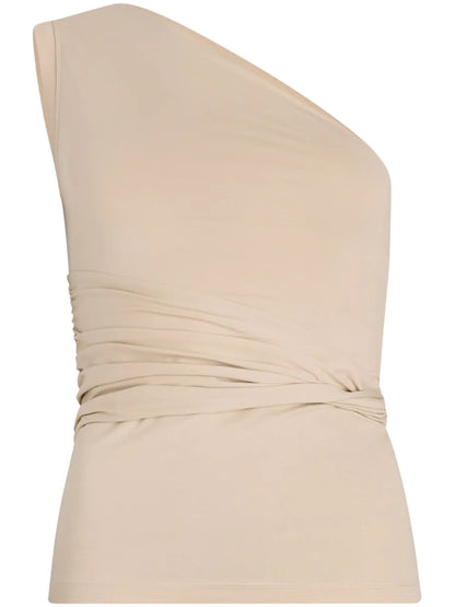 One-Shoulder Organic Cotton Top