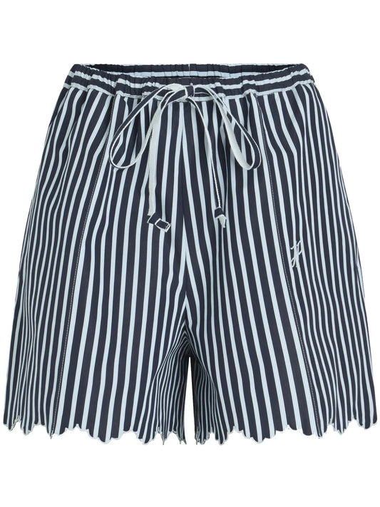 Striped Drawstring Shorts