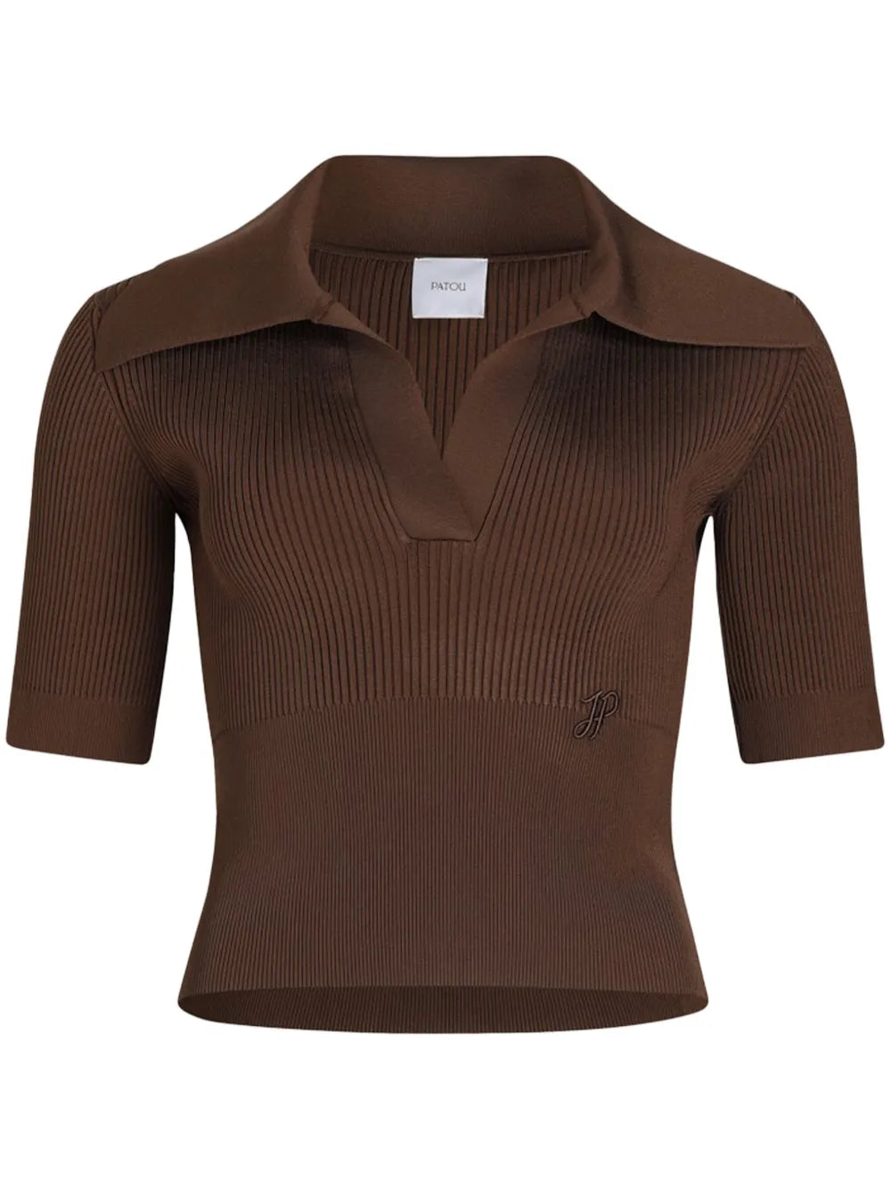 Knitted Polo Top