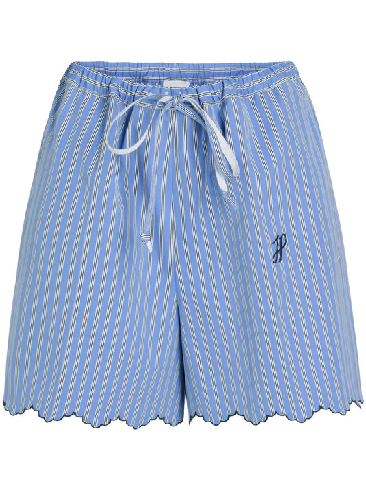 Striped Drawstring Shorts