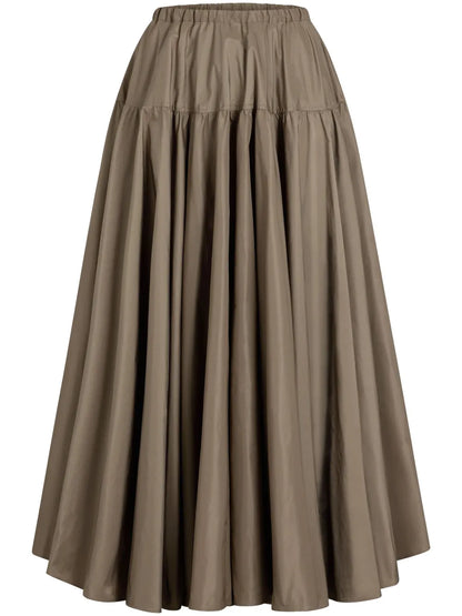 Faille Maxi Skirt