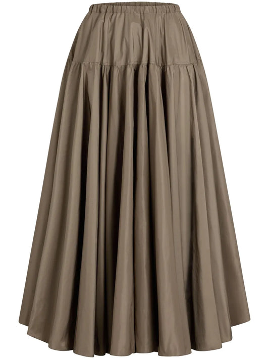 Faille Maxi Skirt