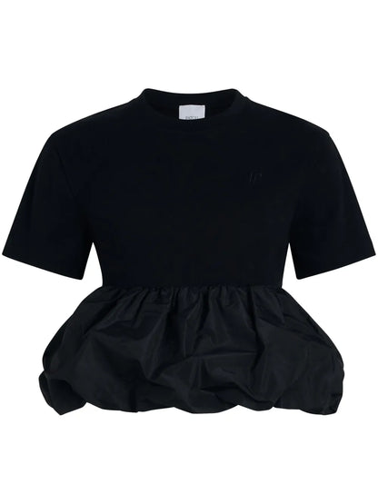Ruffle-Hem T-Shirt
