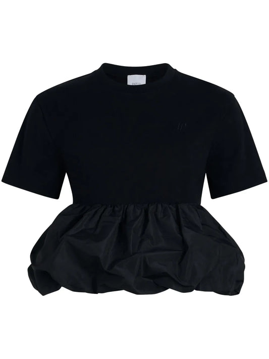 Ruffle-Hem T-Shirt