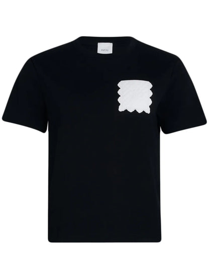 Quilted-Pocket T-Shirt