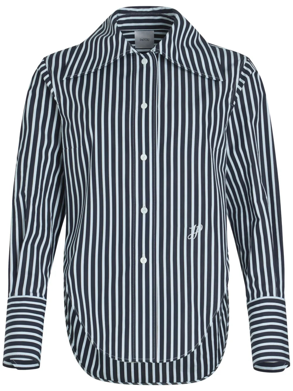 Striped Organic-Cotton Shirt