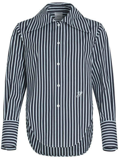 Striped Organic-Cotton Shirt