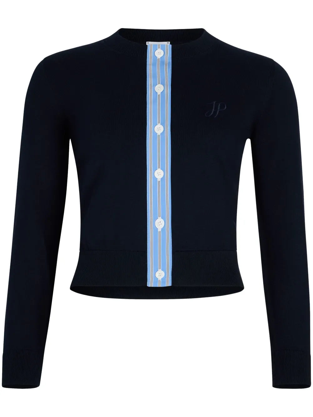 Jp Monogram Cotton Cardigan