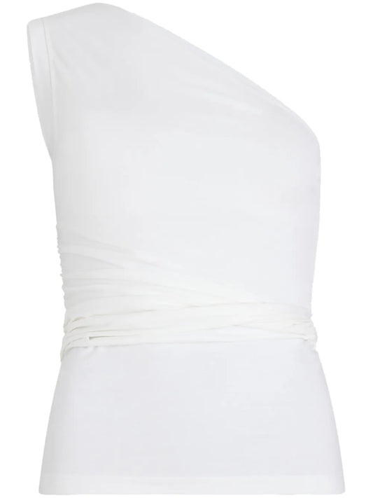 One-Shoulder Organic Cotton Top