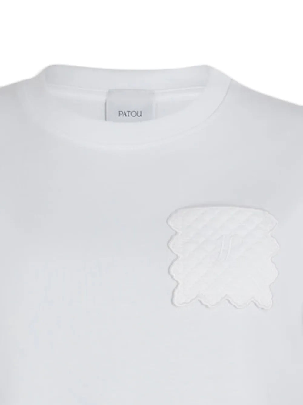 Quilted-Pocket T-Shirt