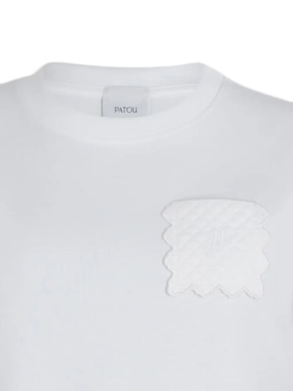 Quilted-Pocket T-Shirt