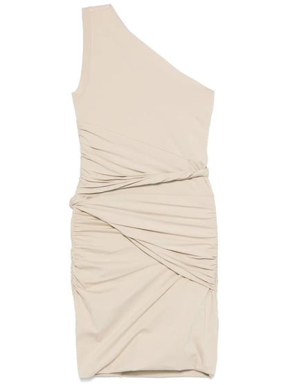 One-Shoulder Organic Cotton Dress