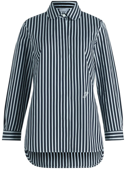 Striped Poplin Shirt