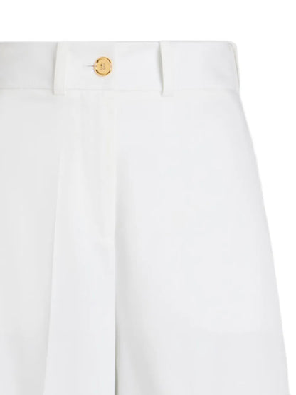 Gabardine Bermuda Shorts