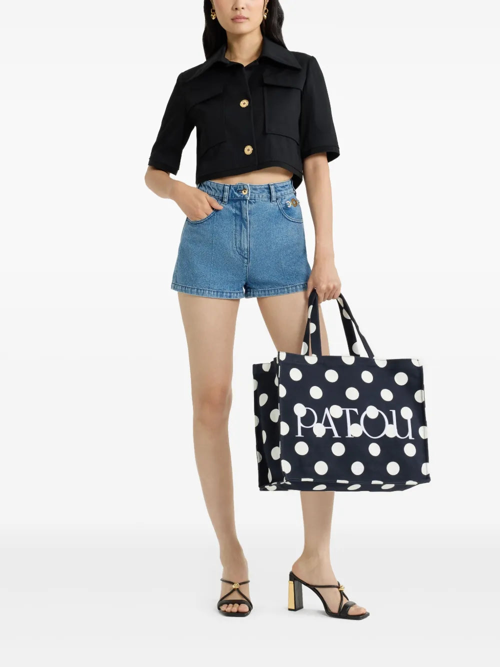 Denim Mini Shorts