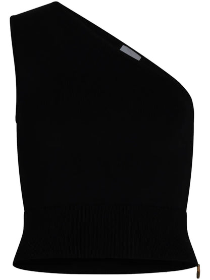One-Shoulder Knitted Top