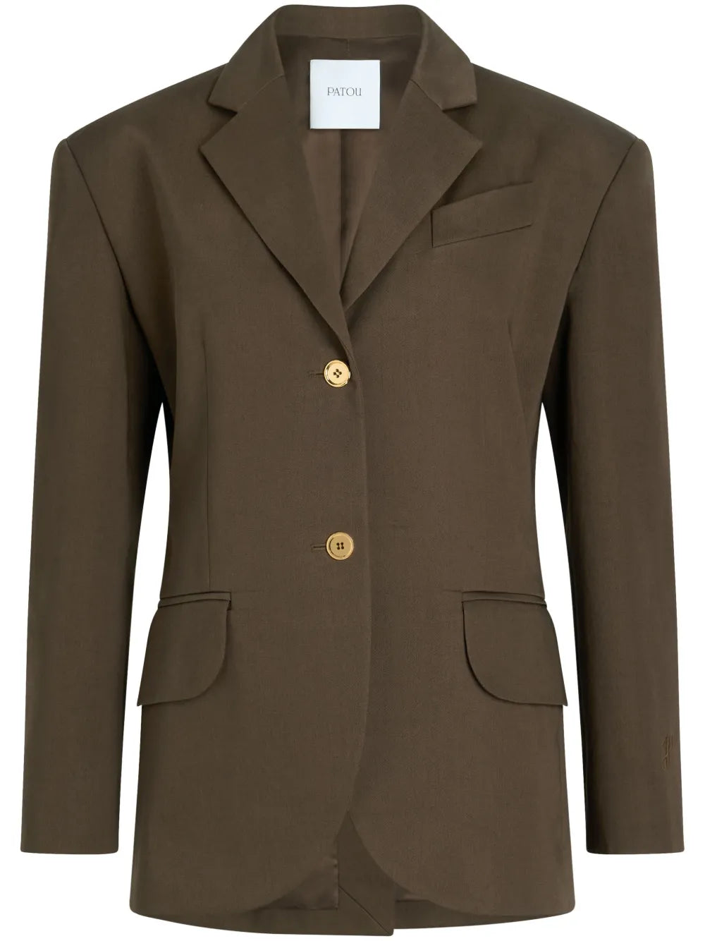 Belted Gabardine Jacket
