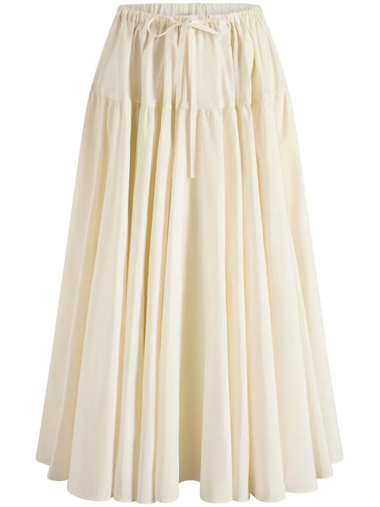 Faille Maxi Skirt