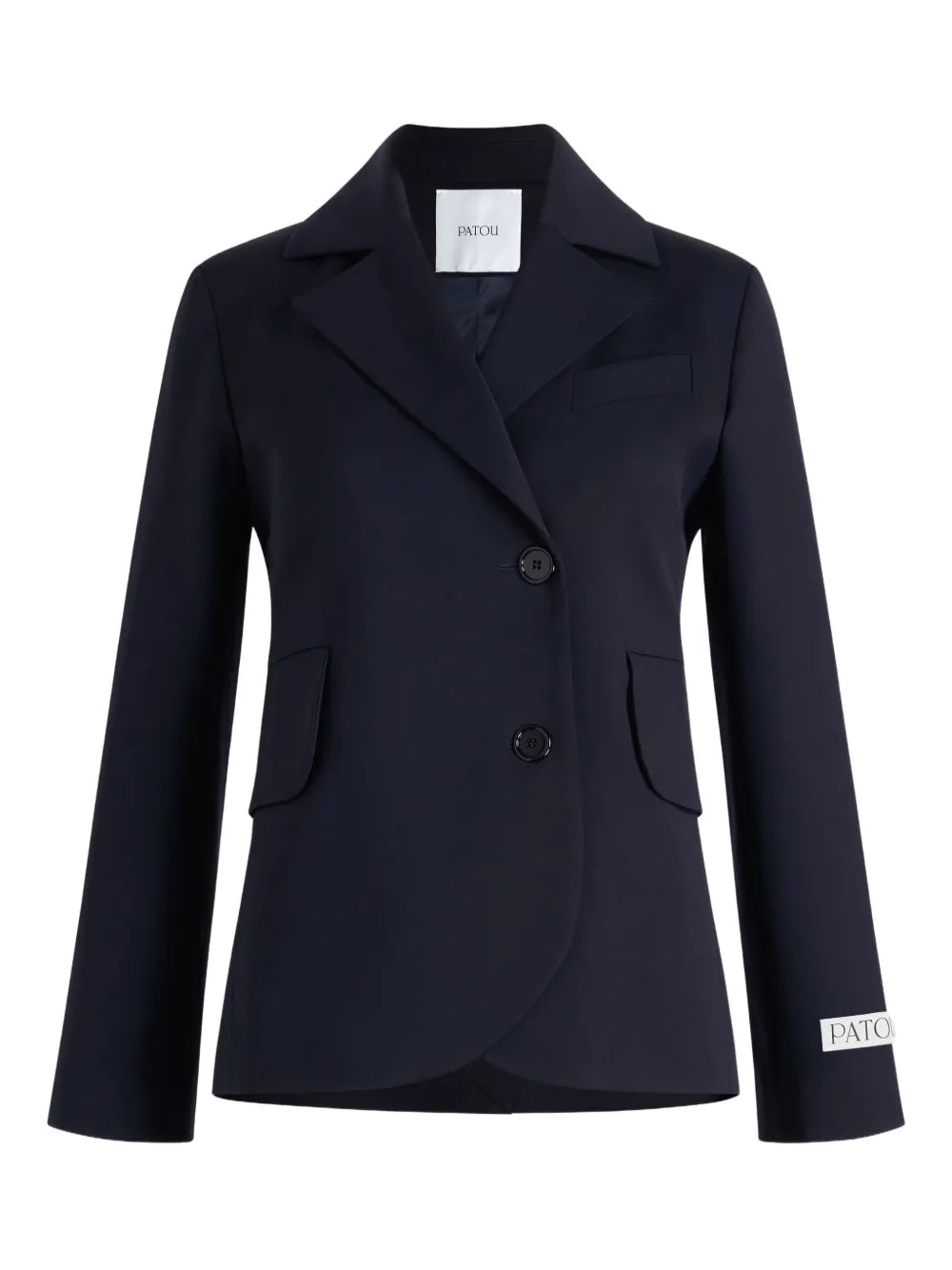 Belted Wool Blazer