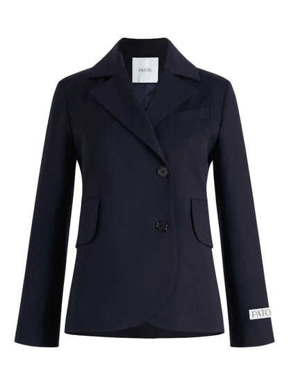 Belted Wool Blazer