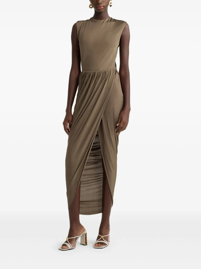 Open-Back Midi Dress