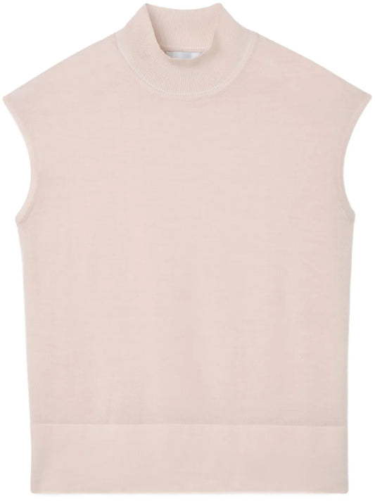 Merino Mock-Neck Top