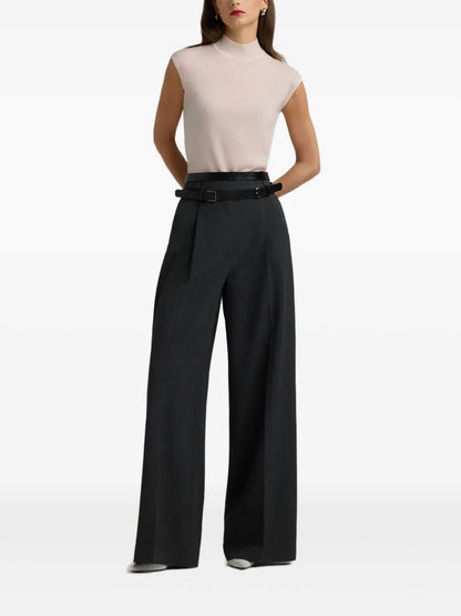 Merino Mock-Neck Top