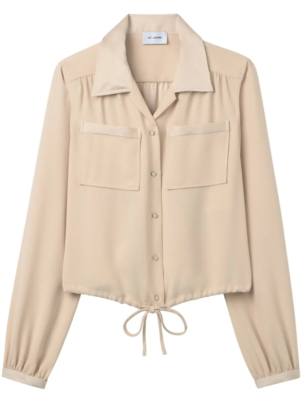 Satin Crepe Shirt