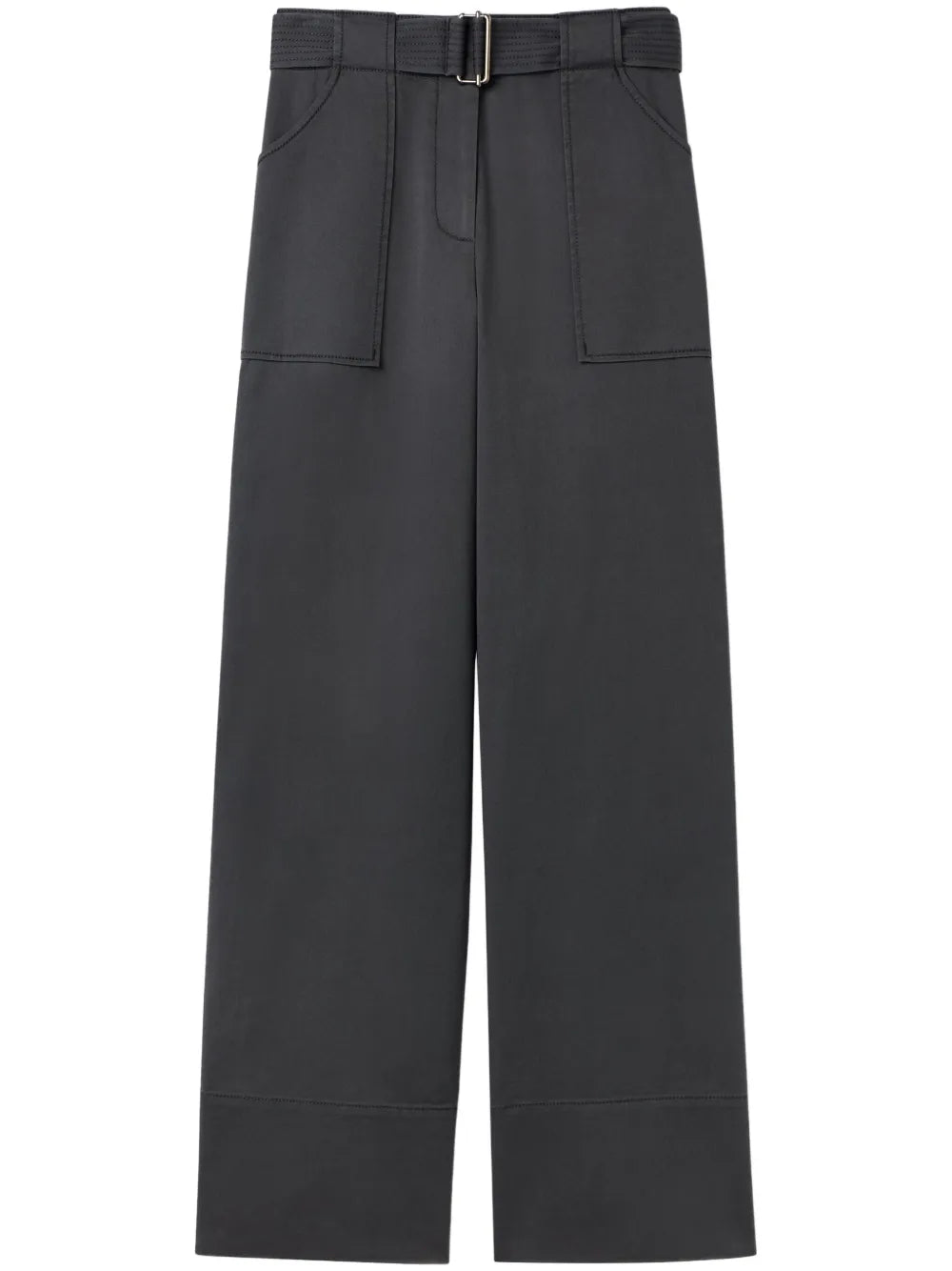 Cotton Canvas Trousers