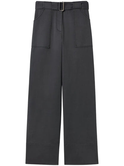 Cotton Canvas Trousers