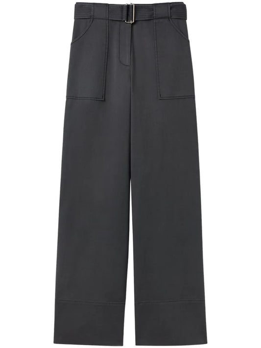 Cotton Canvas Trousers