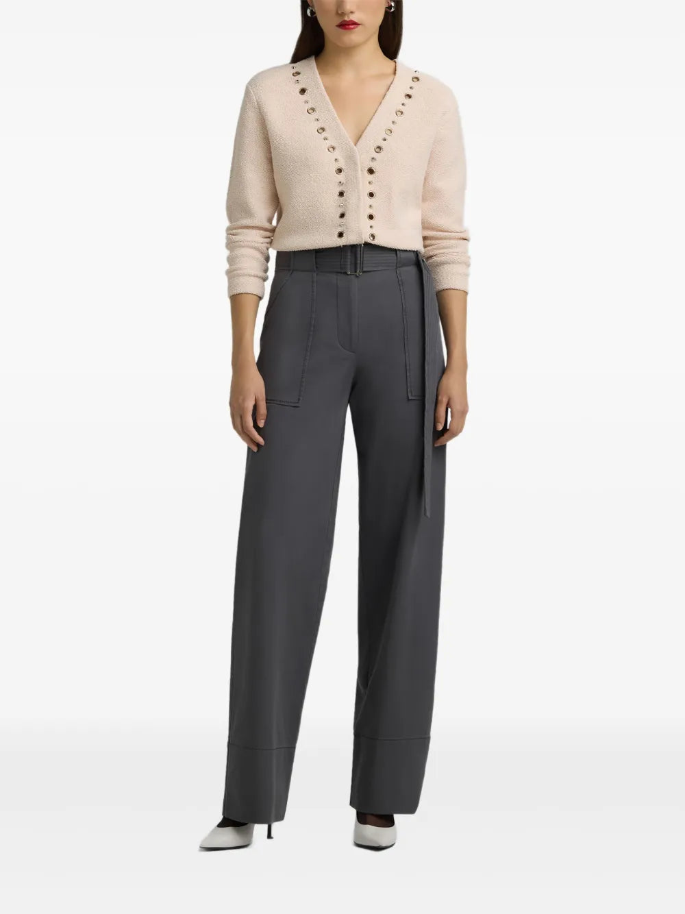 Cotton Canvas Trousers