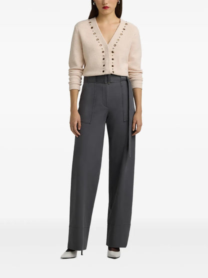 Cotton Canvas Trousers