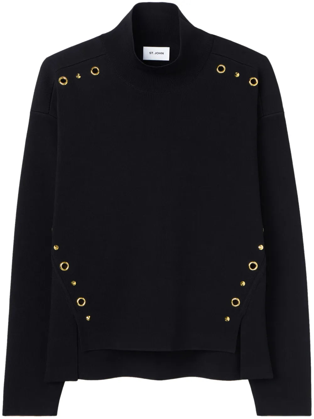 Eyelet-Detail Sweater