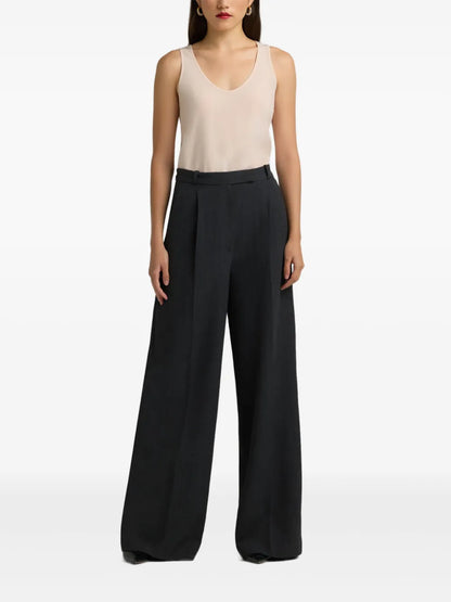 Silk Crepe-De-Chine Tank Top